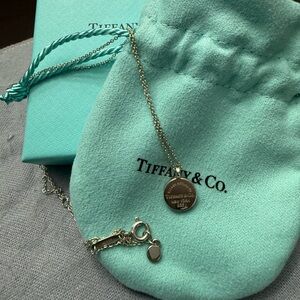 Tiffany & Co. Return to Tiffany Silver Necklace